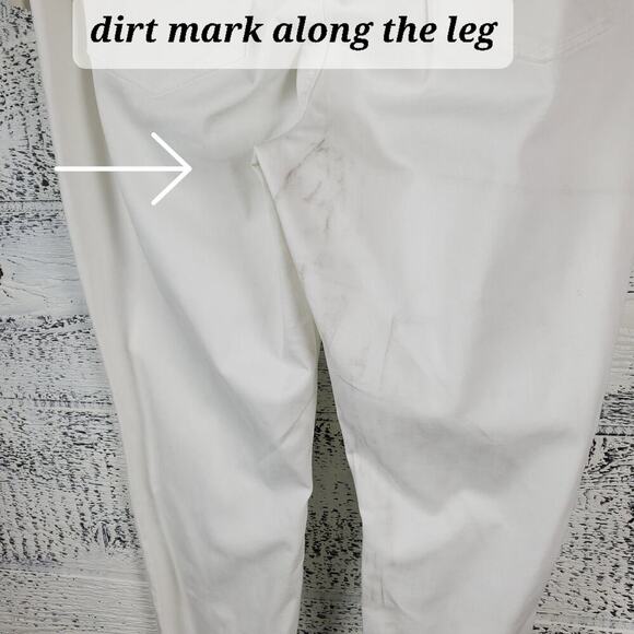 Seven Melissa McCarthy Women Forever White Pencil Denim Jeans Size 18 - Picture 10 of 13